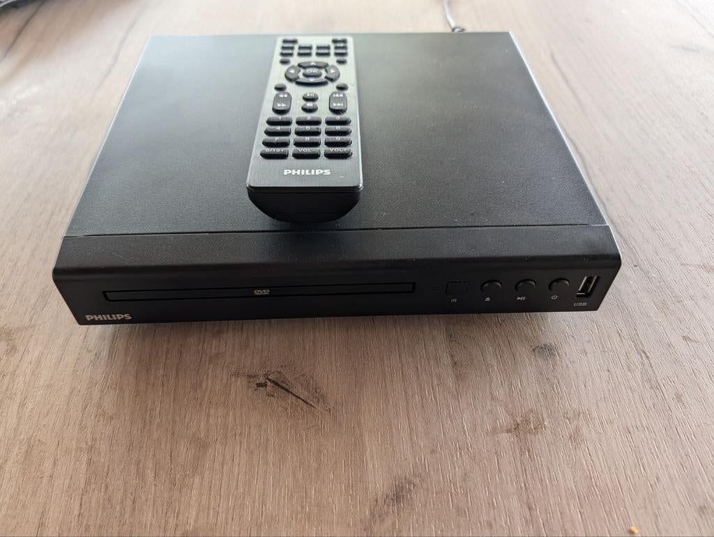 Philips DVD-speler met afstandsbediening, Audio, Tv en Foto, Dvd-spelers, Ophalen of Verzenden, Gebruikt, Dvd-speler, Philips