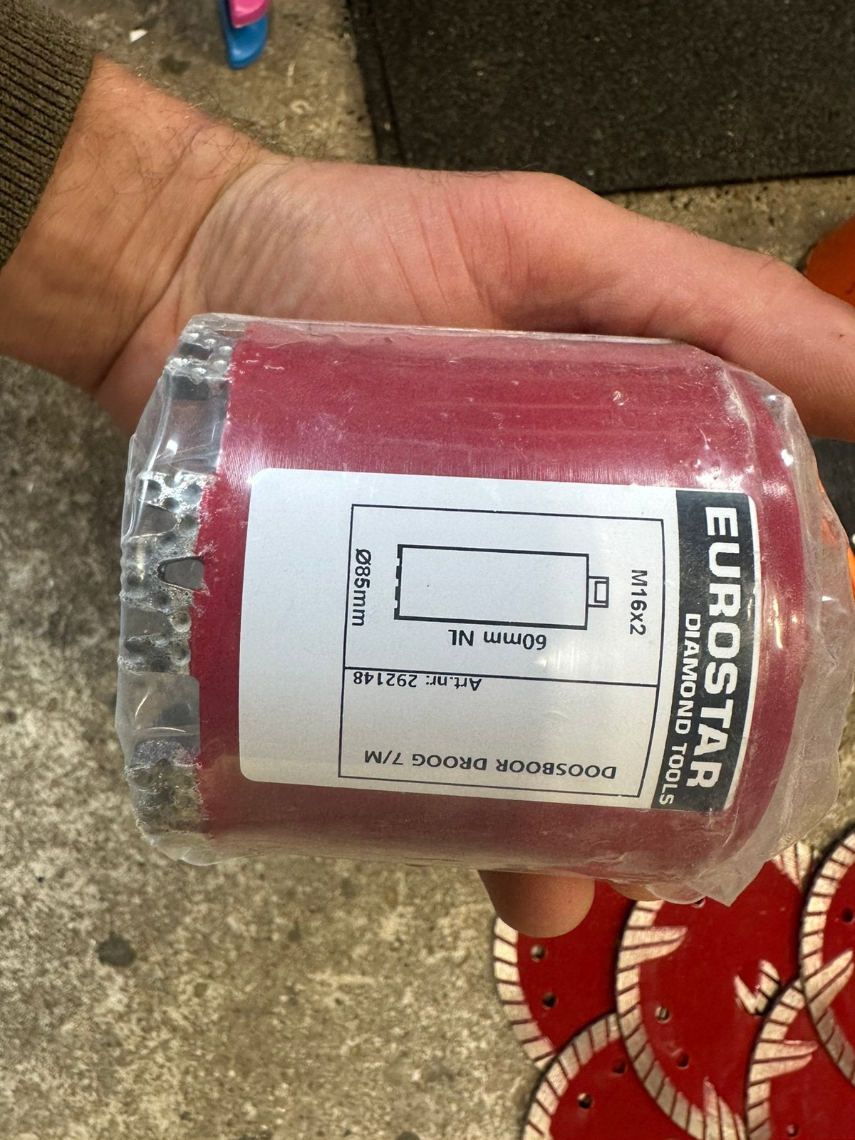 Foto 5 van Nieuwe diamantboor en slijpschijven