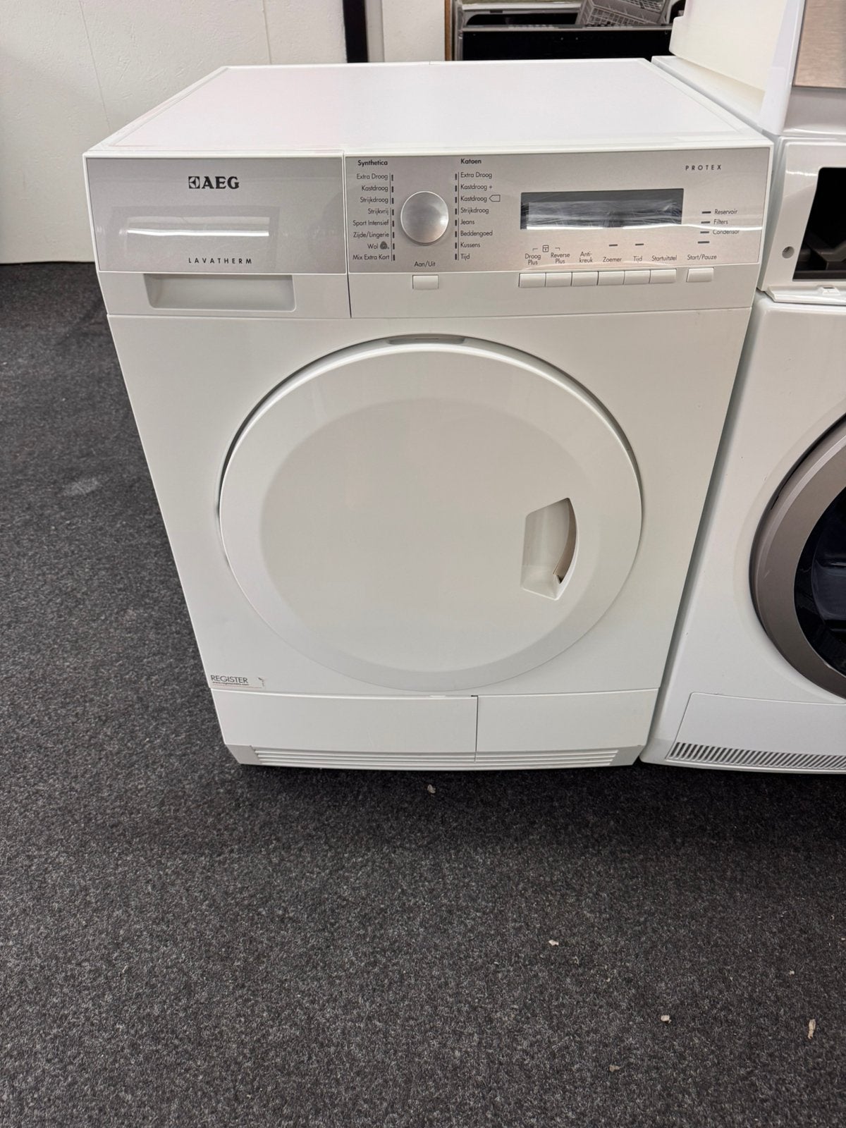 AEG WARMTEPOMPDROGER A+++ 8 KG met 1 jaar garantie, 6 tot 8 kg, N, Anti-kreukfase, N