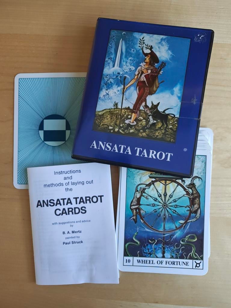 Ansata Tarot Dexk, Tarot of Kaarten leggen, B.A. Martz, Overige typen, Ophalen of Verzenden