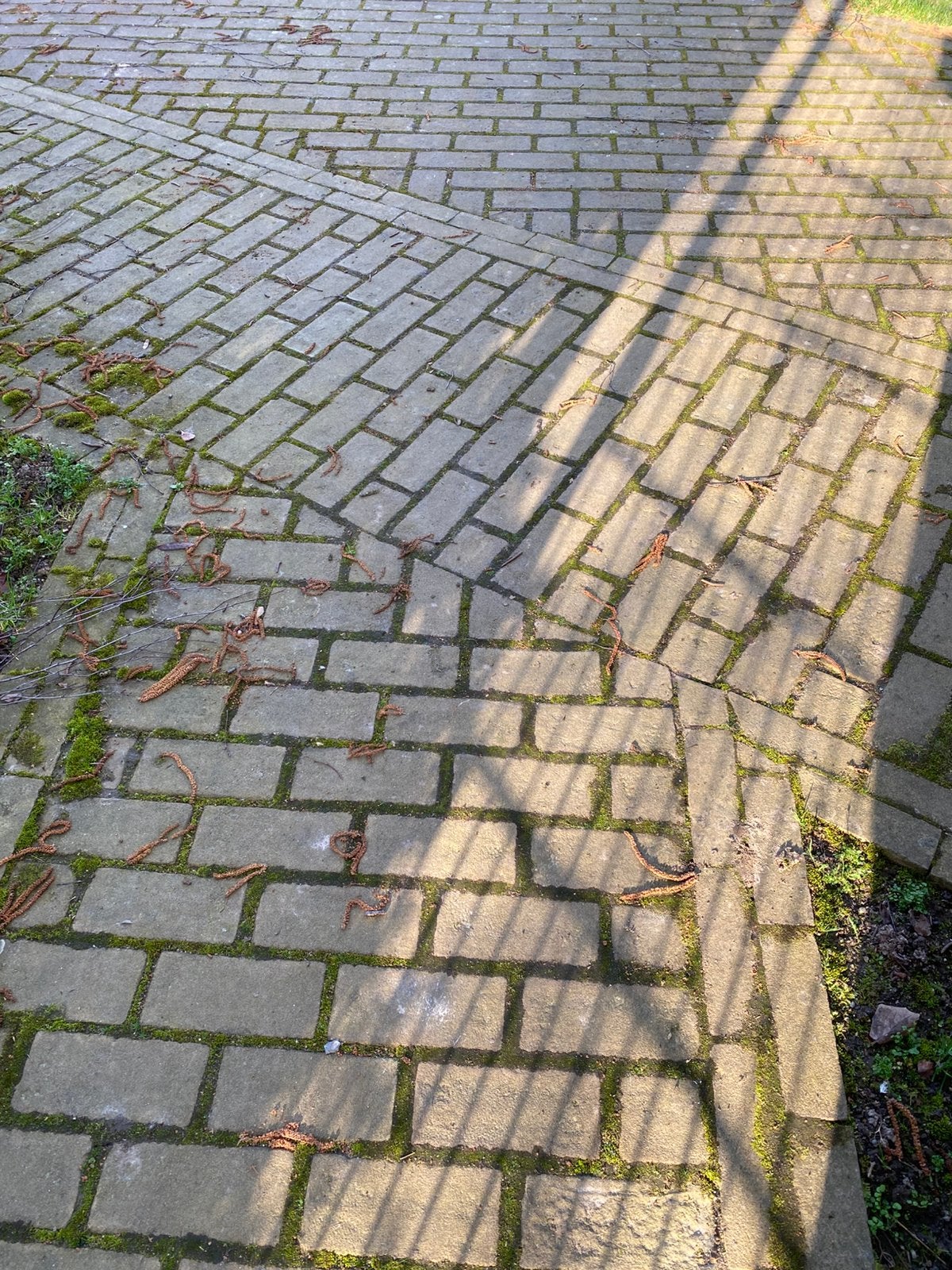 Klinkers +/- 9m2, Tuin en Terras, Tegels en Klinkers, Ophalen, Zo goed als nieuw, Beton, Klinkers