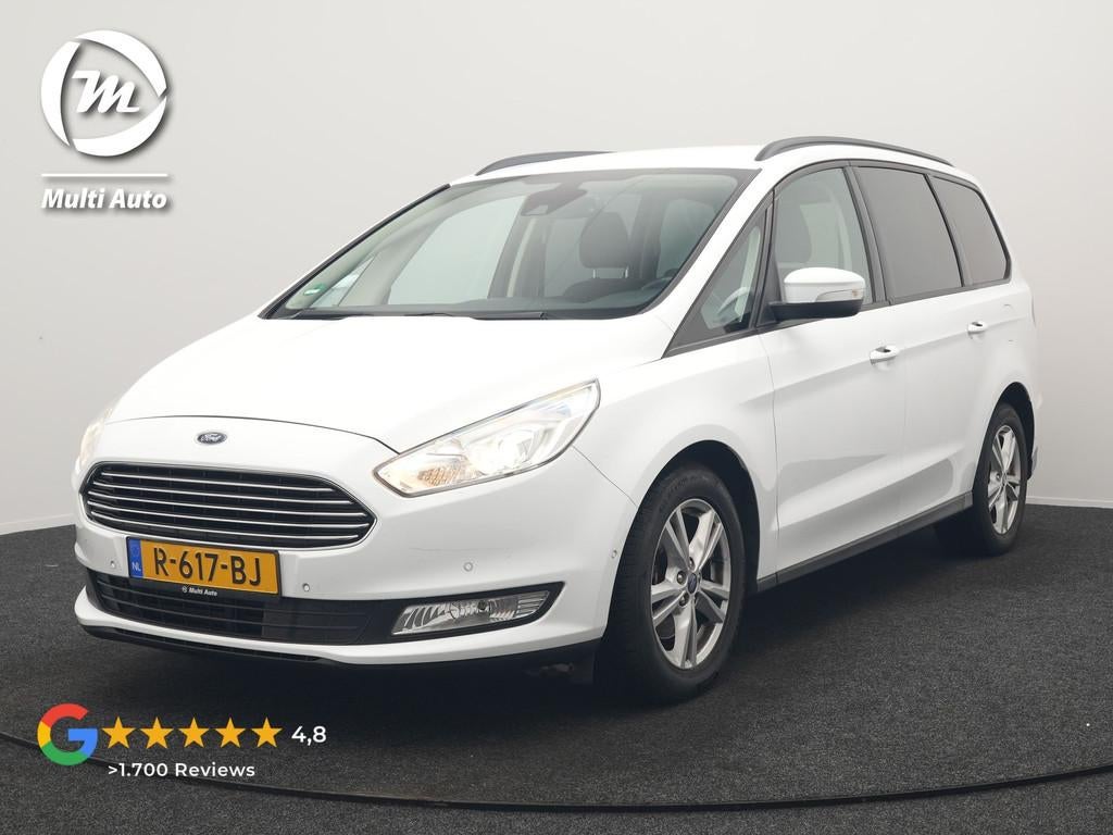 Ford Galaxy 2.0 Titanium Automaat 7 Persoons 241pk | Camera, Auto's, Ford, Zwart, 4 cilinders, 7 stoelen, Wit