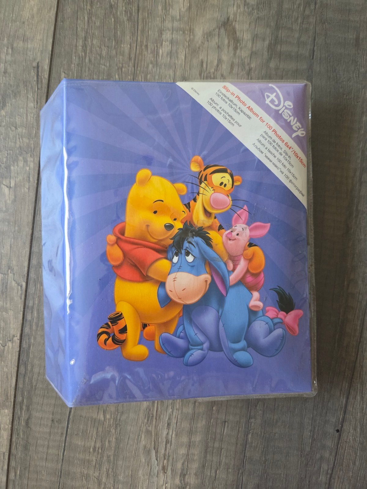 Disney Winnie de Poeh insteekalbum voor 100 foto's, Gebruikt, Ophalen of Verzenden, Met insteekhoezen, Insteekalbum