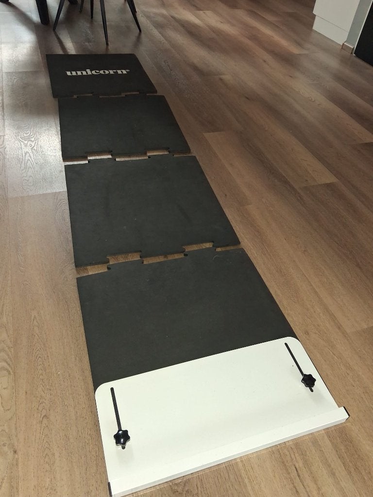 Dart mat met verstelbare oche, Sport en Fitness, Ophalen, Zo goed als nieuw, Overige typen