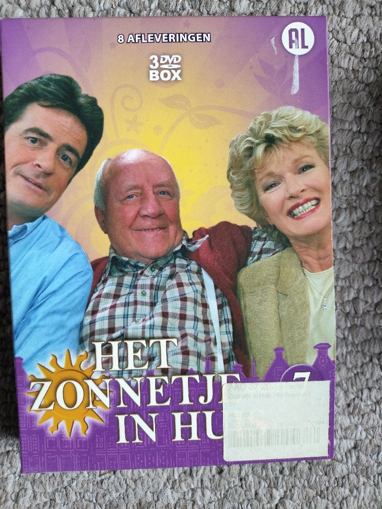 Het zonnetje in huis Seizoen 7 8 afleveringen  3 dvd box, Cd's en Dvd's, Alle leeftijden, Ophalen of Verzenden, Komedie