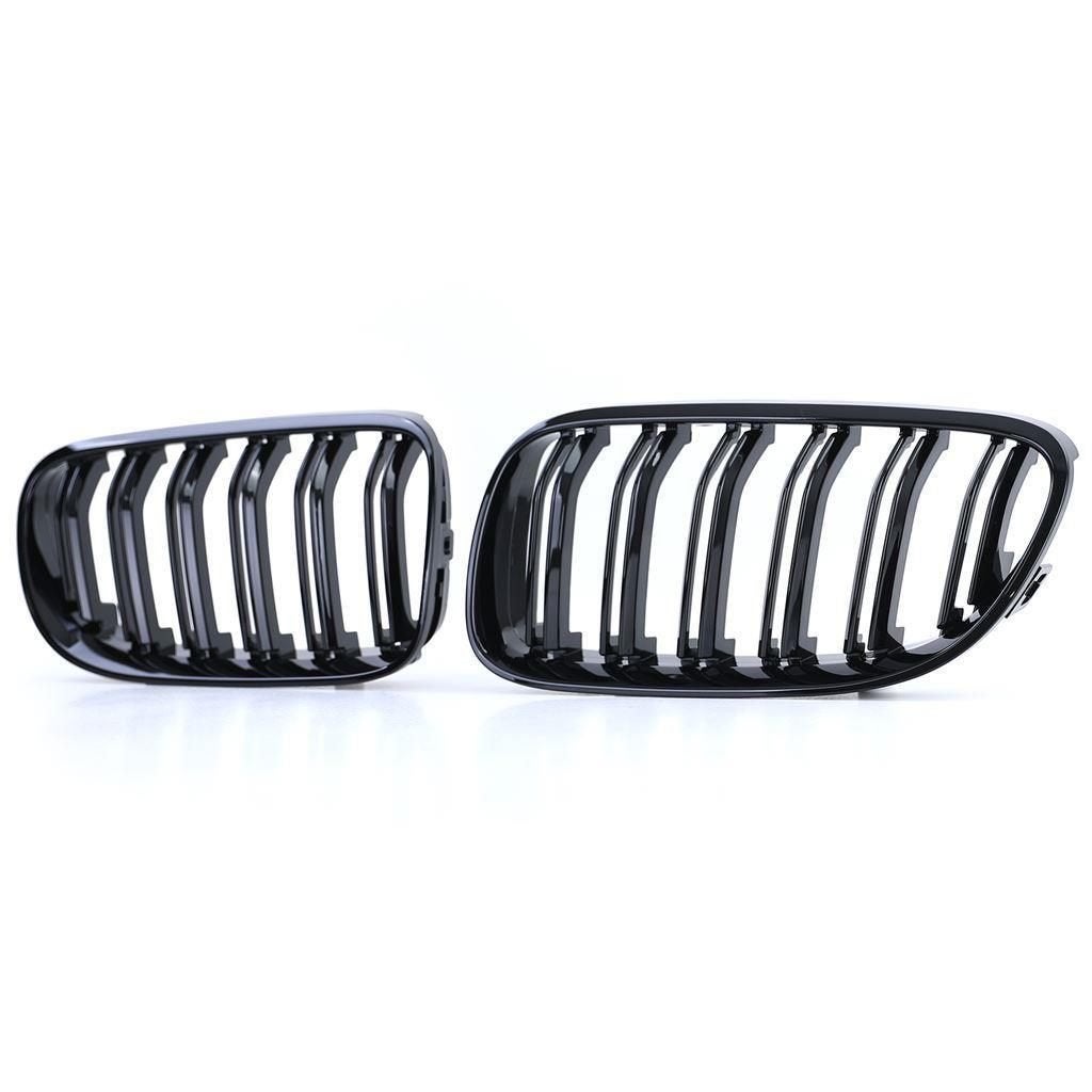 Grill Glans Zwart Dubbele M Spijl Voor Bmw 3 serie E92 E93 L, Verzenden, Automotive Parts, A.parts@hotmail.nl, Trasmolenlaan 12 3447 GZ Woerden