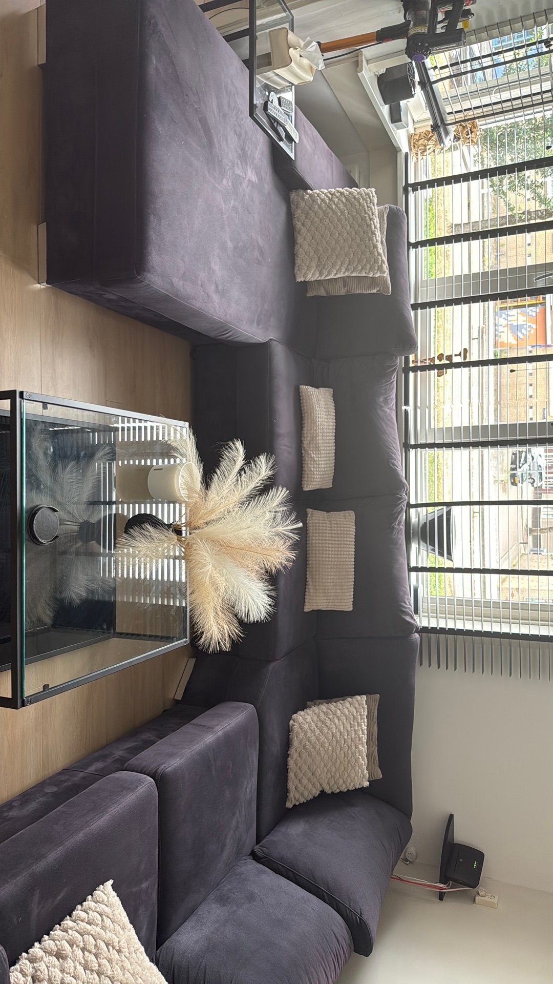 U-vorm nette bank, Huis en Inrichting, Banken | Complete zithoeken, Ophalen of Verzenden, Zo goed als nieuw