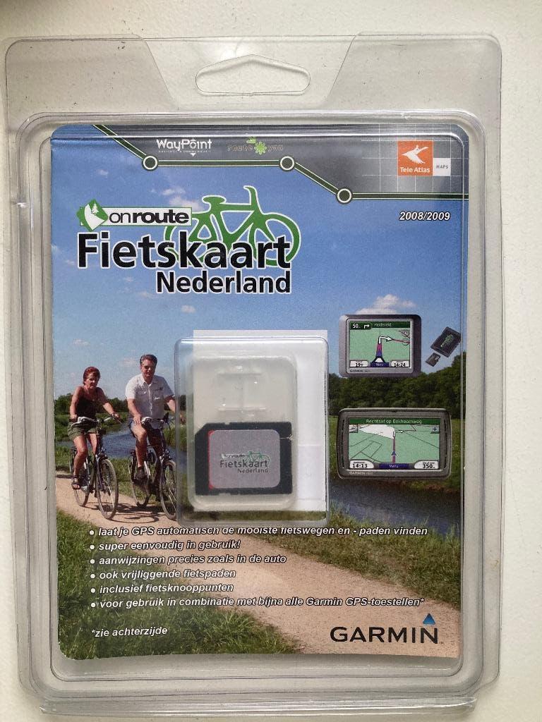 GPS fietskaart Nederland - Garmin Nuvi, Ophalen of Verzenden, GPS, Zo goed als nieuw