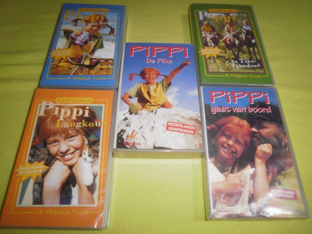 PIPI LANGKOUS "Pipi gaat van Boord" Pure Nostalgie Op VIDEO!, Verzenden, Alle leeftijden, Zo goed als nieuw, Komedie