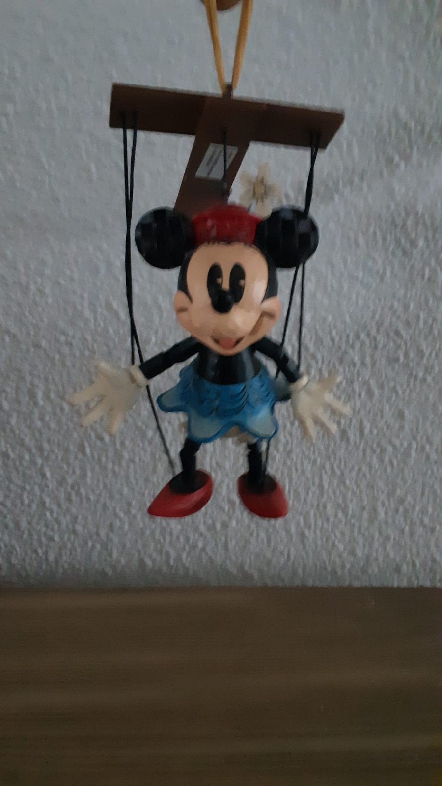 Disney traditions Minnie Marionet, Verzamelen, Ophalen of Verzenden, Mickey Mouse, Zo goed als nieuw, Beeldje of Figuurtje