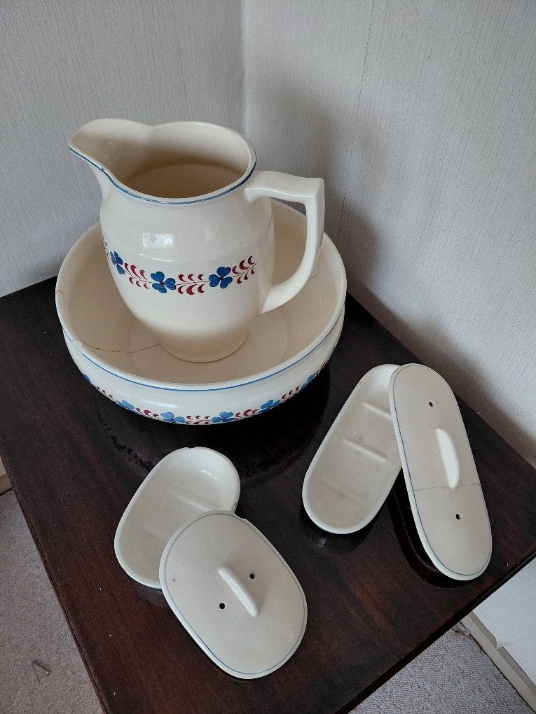 Brocante Lampetset, Ophalen