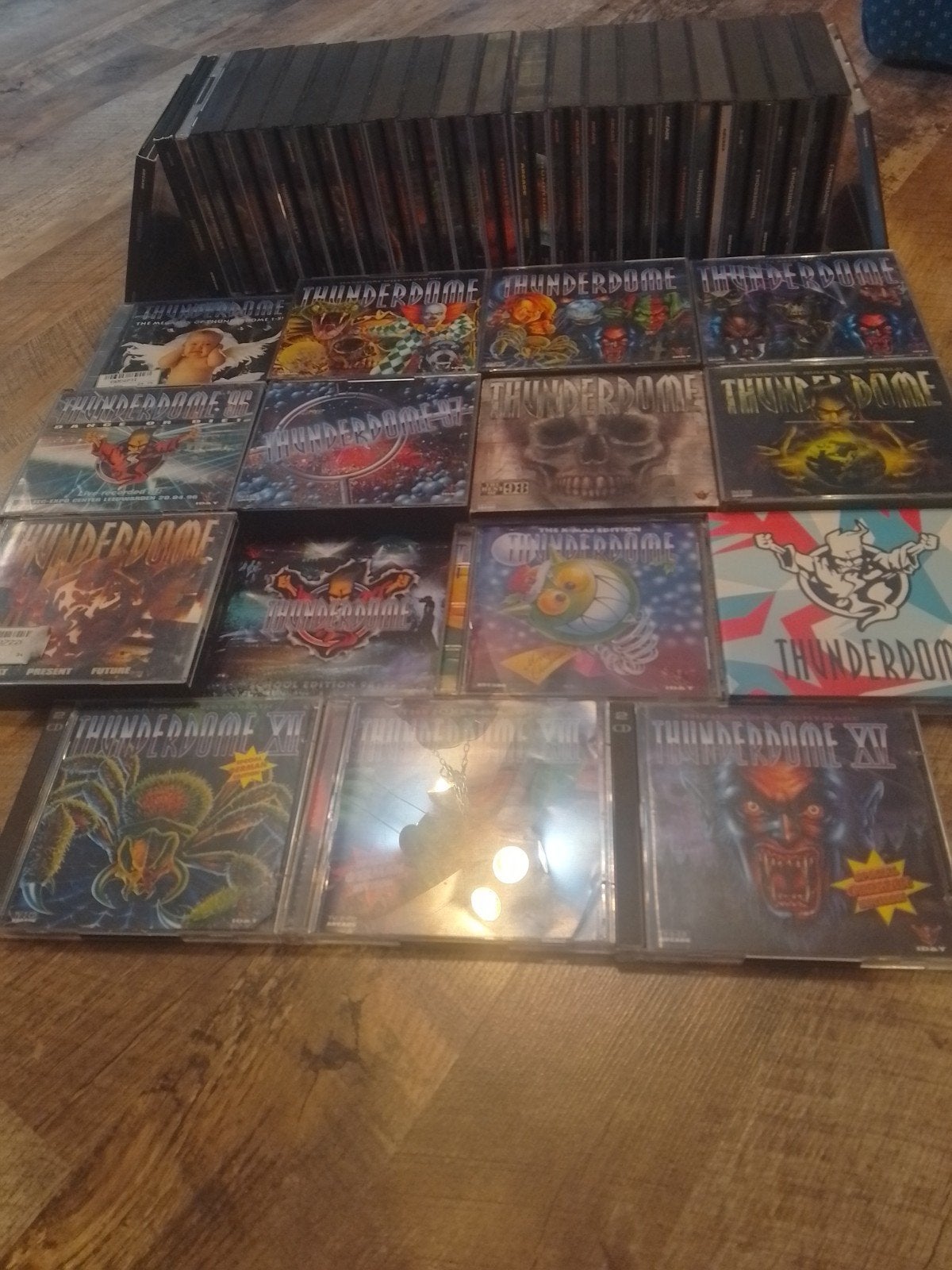 37 thunderdome albums hardcore gabber ID&T early rave, Verzenden, Zo goed als nieuw, Dance Populair, Boxset