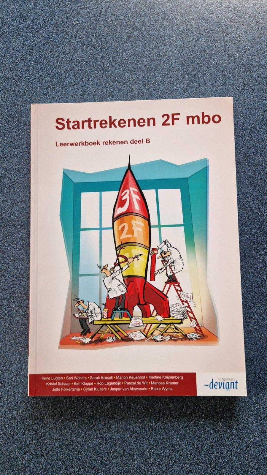 Startrekenen 2F mbo Leerwerkboek deel B Nieuw, Ophalen of Verzenden, Beta, Nieuw, MBO