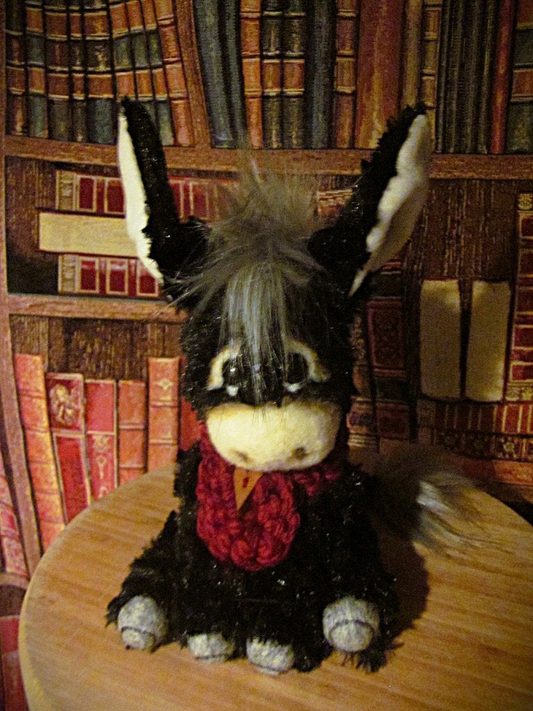 Baby ezeltje Nightingale - pluche Artist bear - 17cm, Verzenden, Nieuw, Stoffen beer, Overige merken