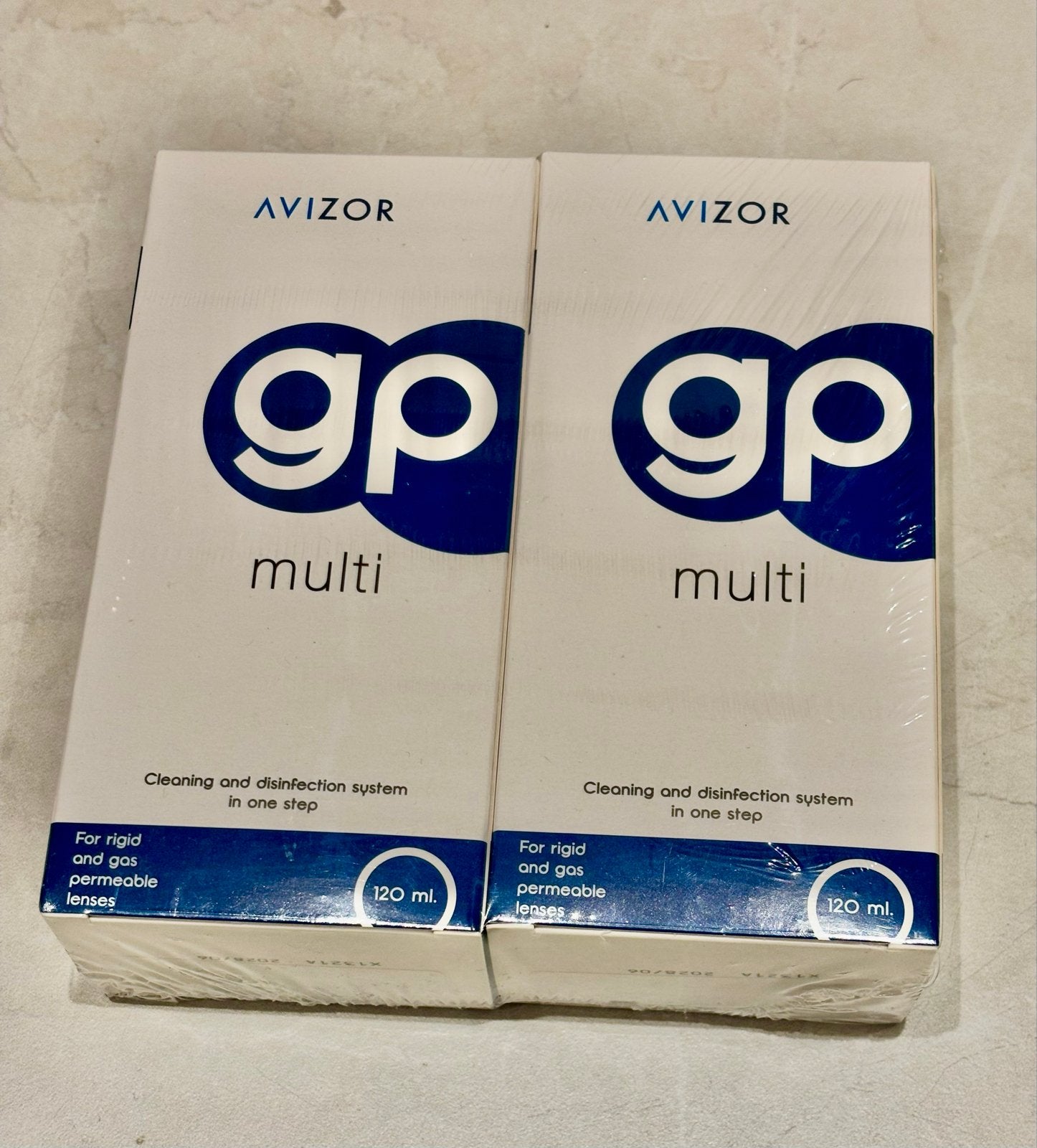 Nieuw Avizor GP Multi Alles-in-één Lenzenvloeistof 2x 120ml, Ophalen of Verzenden, Nieuw, Ogen, Reiniging