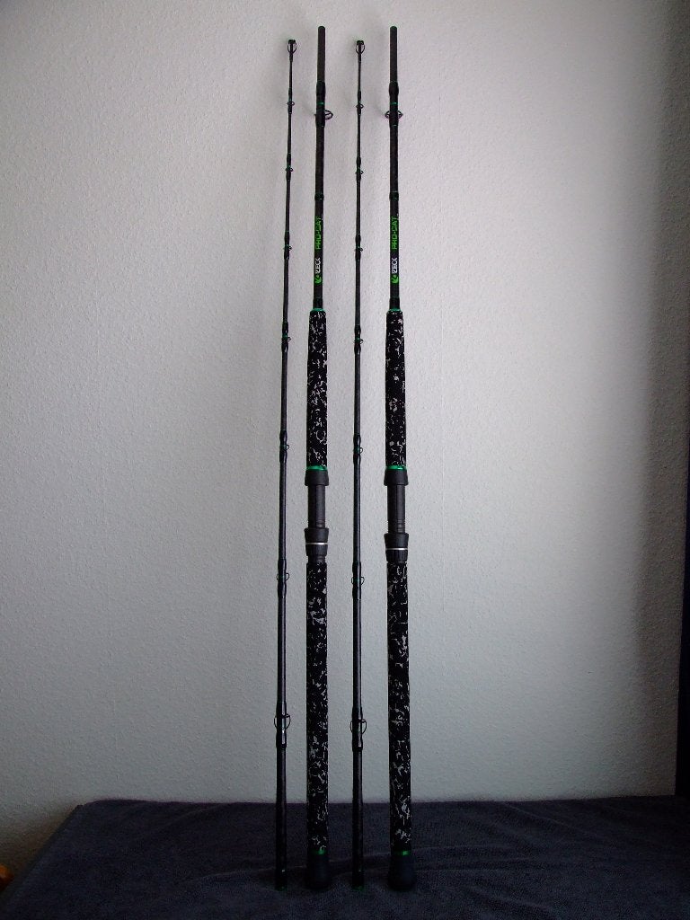 2x Zeck Pro Cat - Boat hengel - Big game lures, Ophalen of Verzenden, Nieuw, Werphengel