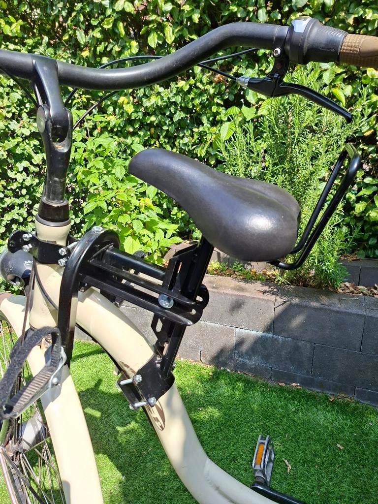 Zadel op stang model 4, Fietsen en Brommers, Fietsaccessoires | Fietsstoeltjes, Voetsteuntjes, 15 t/m 36 kg, Voorzitje, Zadel op Stang