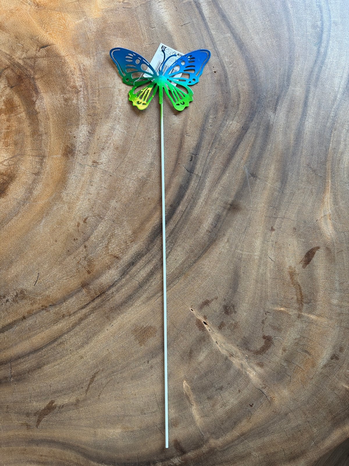 Decoratieve vlinder op stokje - Nieuw, Ophalen of Verzenden, Nieuw
