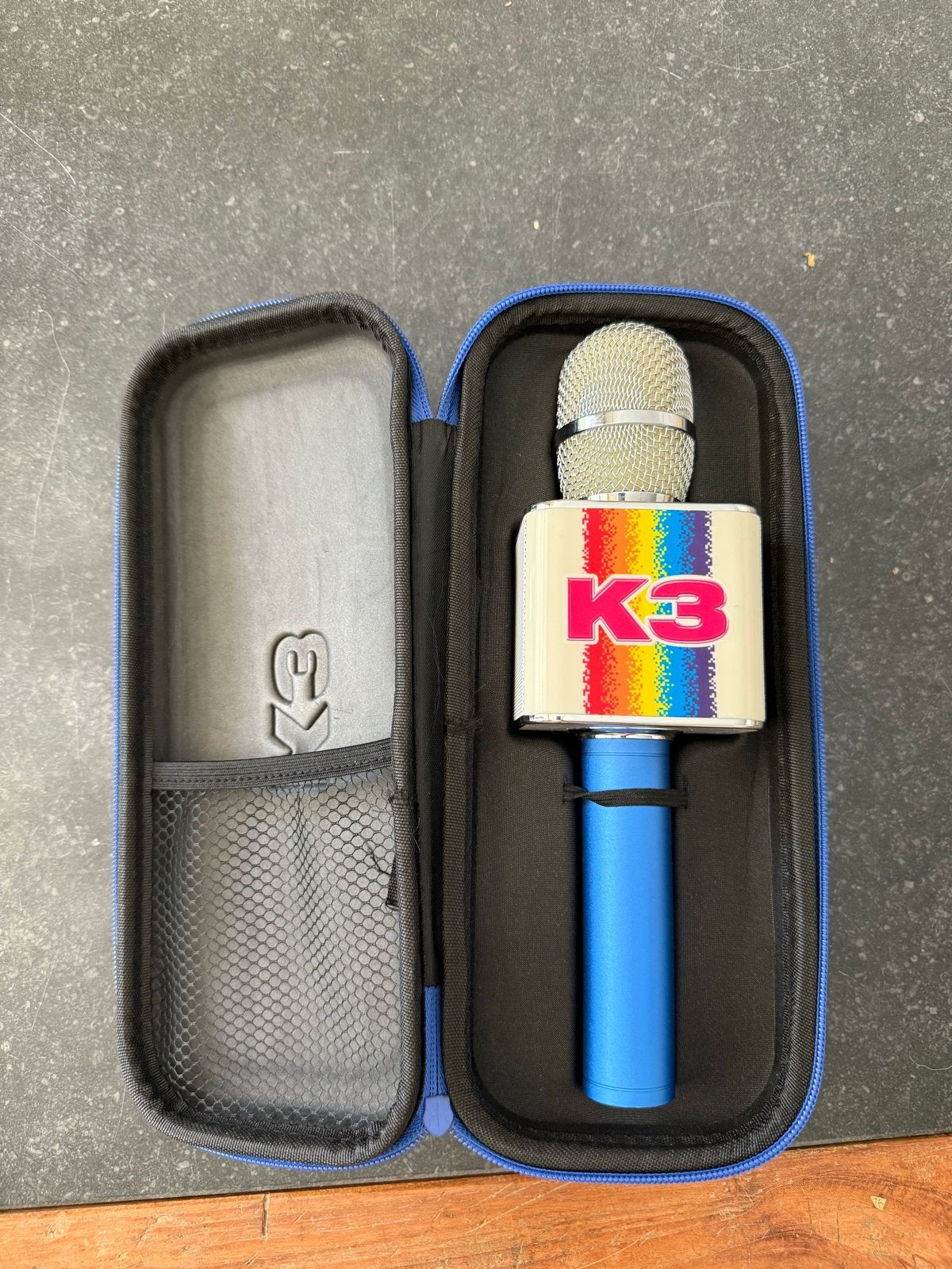 K3 Microfoon - Draadloos (zonder oplaadkabel), Ophalen of Verzenden, Gebruikt, Zangmicrofoon, Draadloos