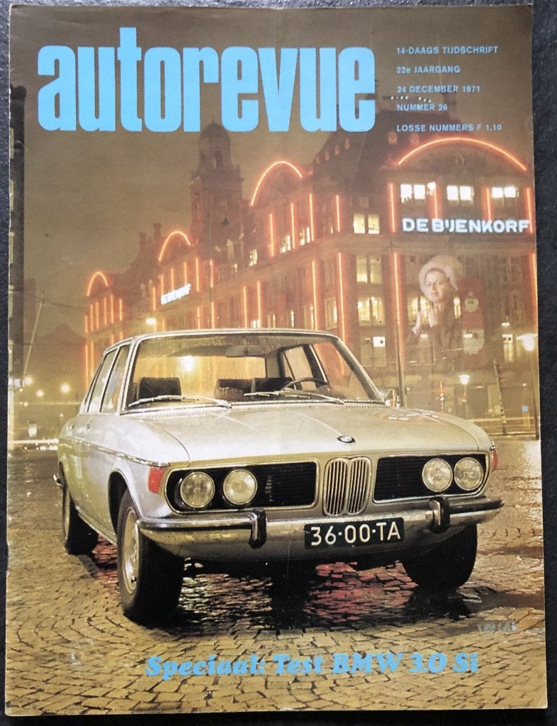 BMW E3 ( 2500 - 3,0S - 3,0Si ) testen in Autovisie e.a., Gelezen, Ophalen of Verzenden, BMW, Autovisie
