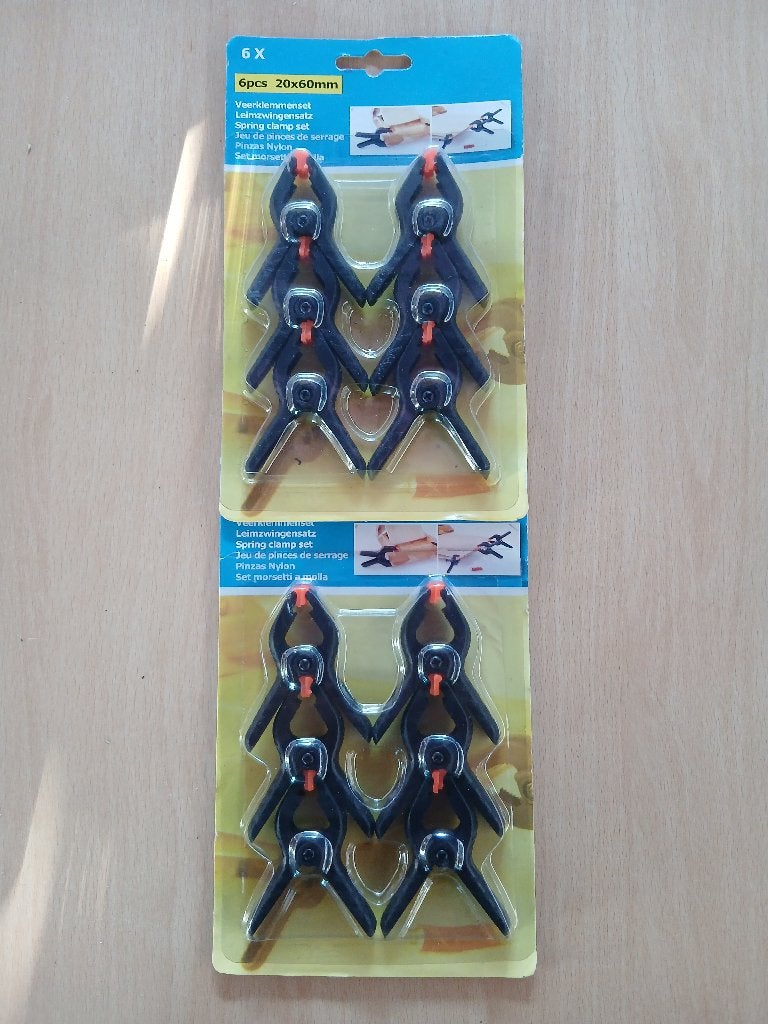 Veerklemmen set / 12 stuks., Ophalen of Verzenden, Nieuw, Overige typen