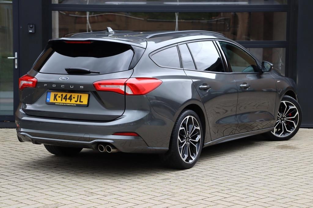 Ford Focus Wagon 1.0 EcoBoost Titanium X Business | NAP | Ap, Auto's, Ford, 125 pk, Gebruikt, Blauw, Origineel Nederlands