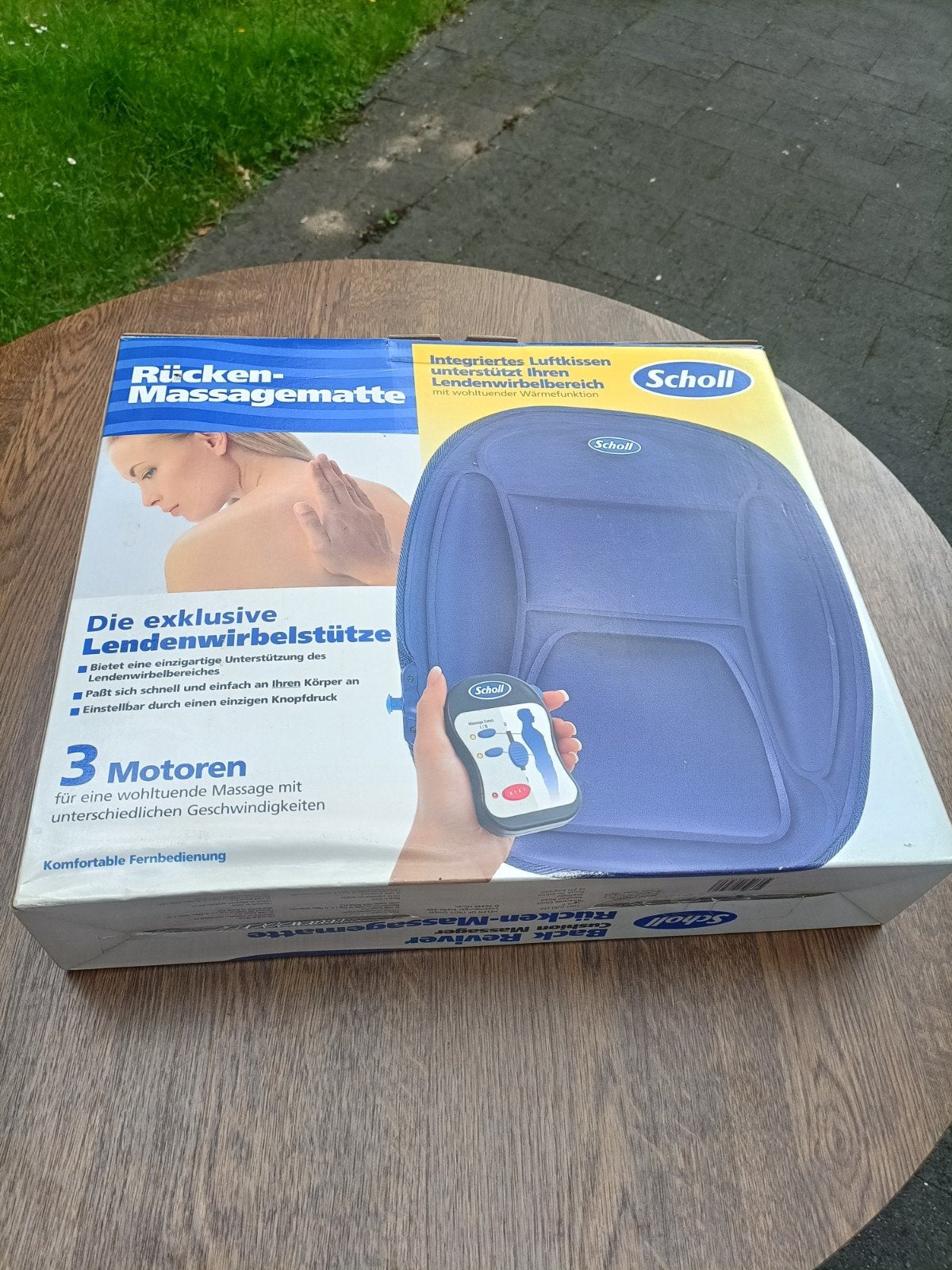 Scholl Rug Massage Mat - Ontspannende Massage voor Thuis, Ophalen of Verzenden, Nieuw, Massagestoel of Kussen