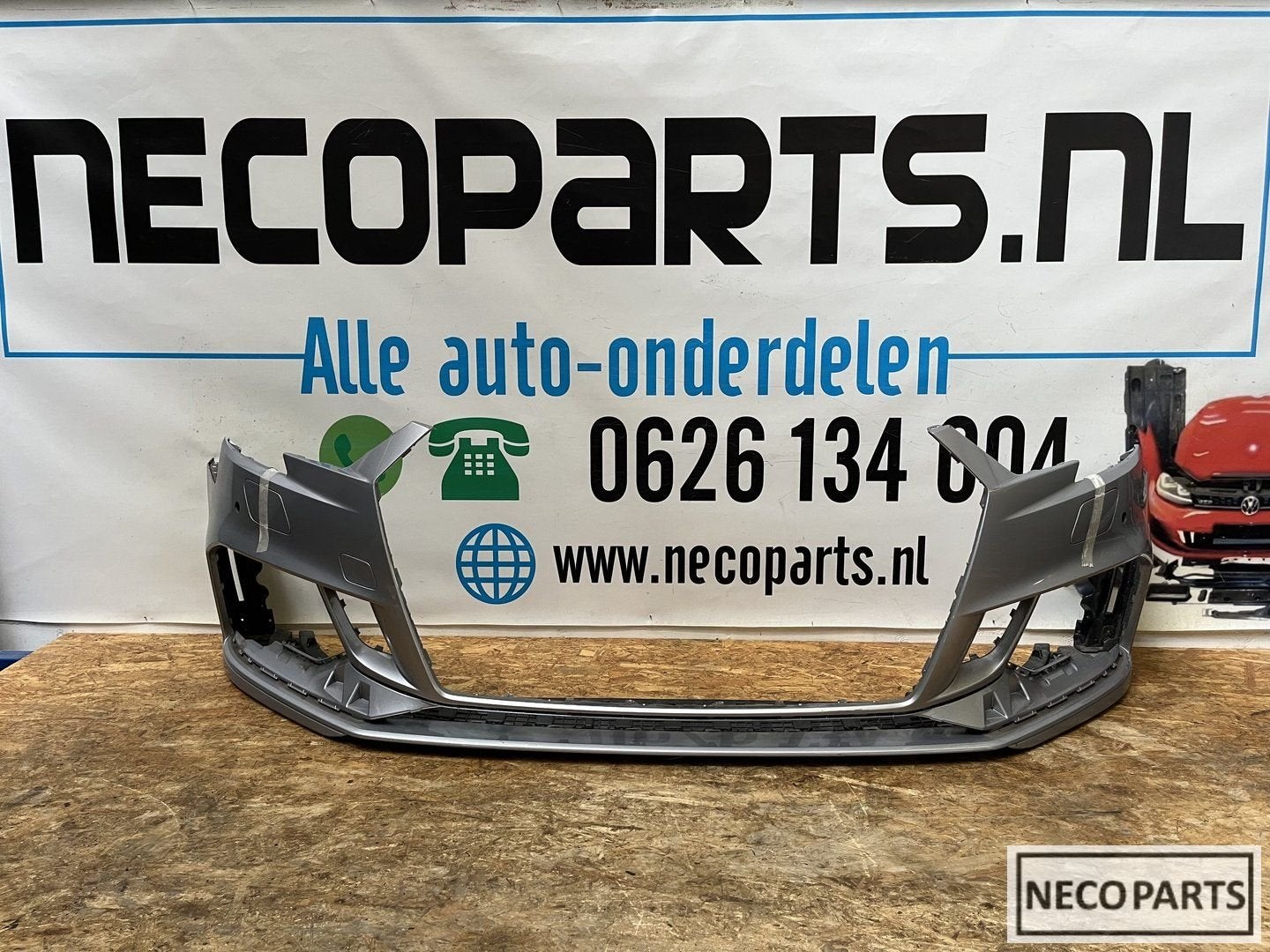 AUDI A3 RS3 8V BUMPER VOORBUMPER ORGINEEL, Gebruikt, -, -, -