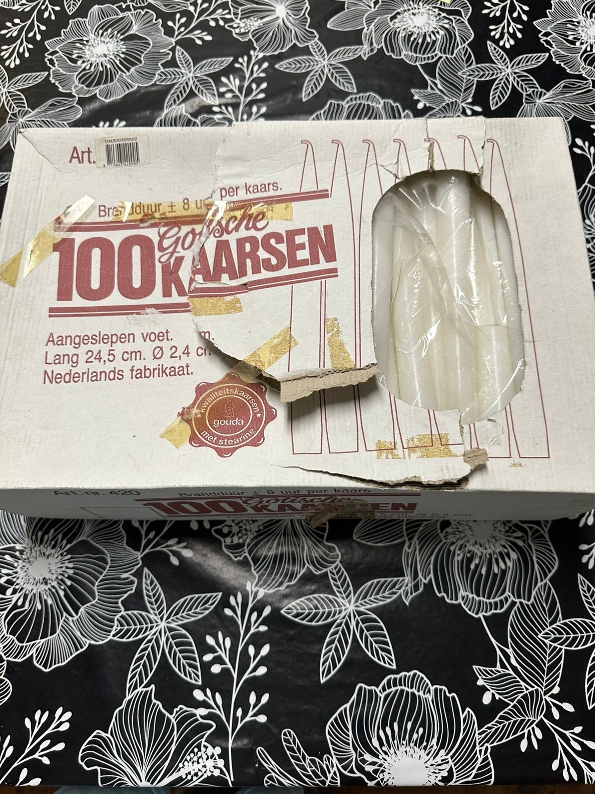 Kaarsen, Ophalen, Zo goed als nieuw