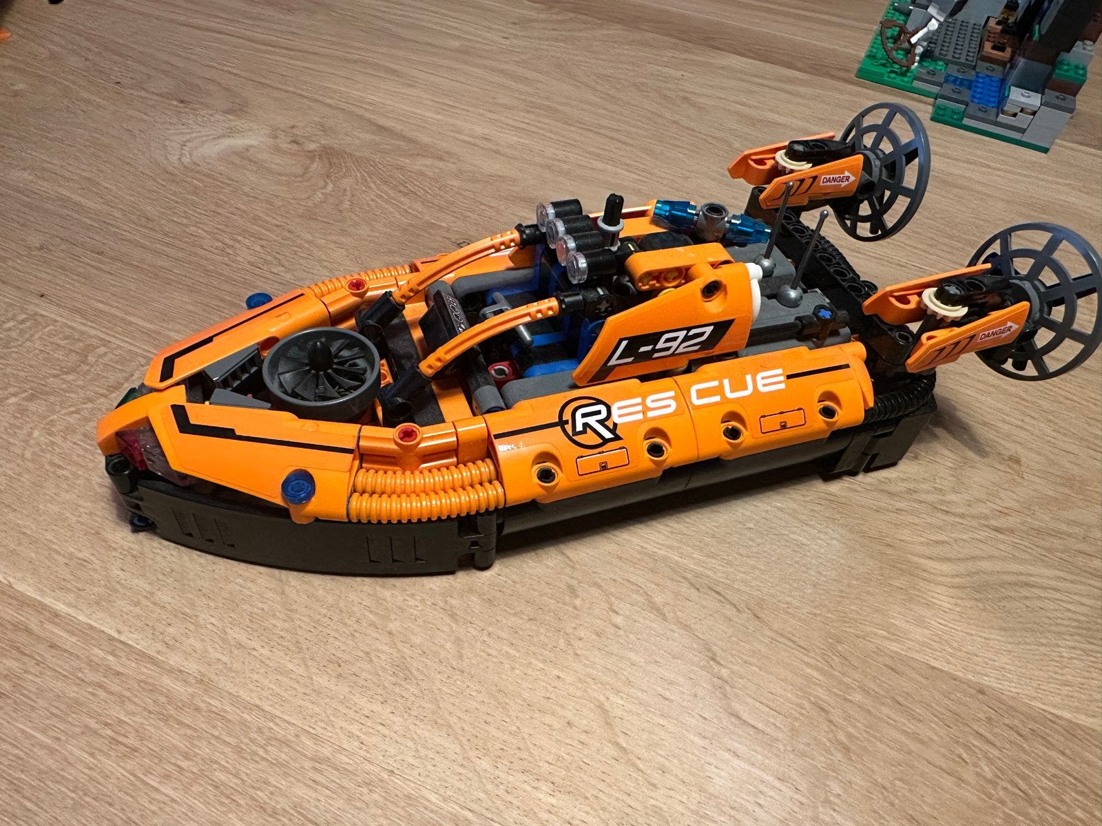 Lego Technic Hovercraft (42076) - Zo goed als nieuw, Ophalen, Zo goed als nieuw, Overige merken