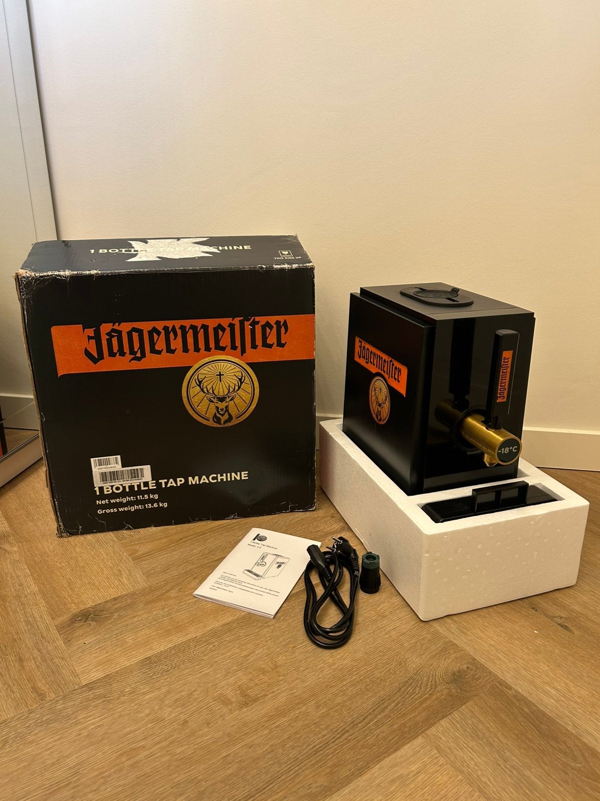 Jägermeister tap machine nieuw in doos, Witgoed en Apparatuur, Thuistaps, Ophalen of Verzenden, Nieuw, Overige merken