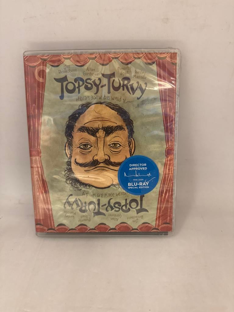 Topsy-Turvy - criterion collection (sealed blu-ray), Cd's en Dvd's, Ophalen of Verzenden, Nieuw in verpakking, Filmhuis
