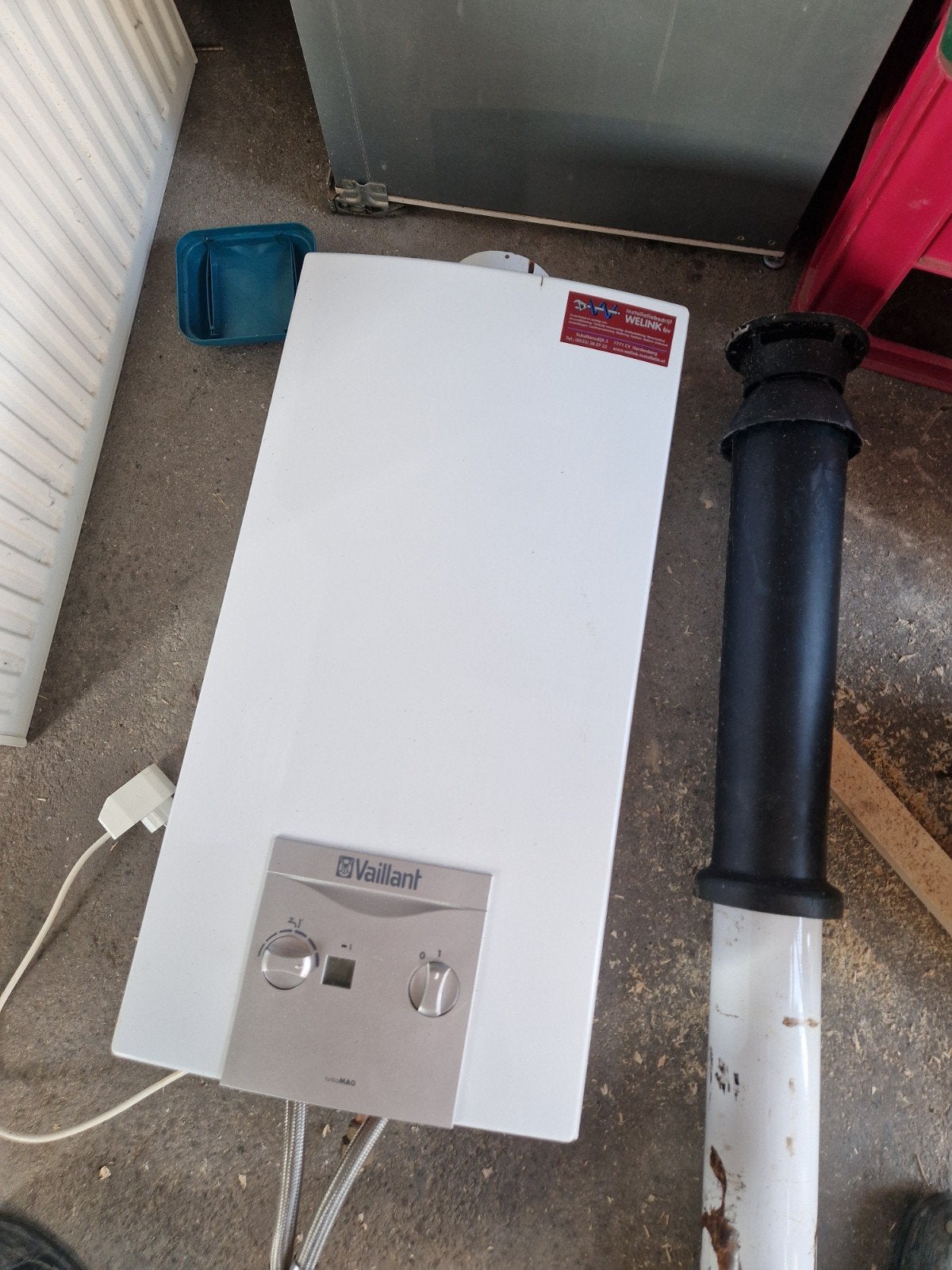 Tekoop vaillant douche geiser, Minder dan 20 liter, Ophalen of Verzenden, Geiser