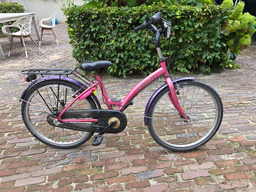Batavus meisjesfiets 24 inch, Fietsen en Brommers, Fietsen | Meisjes, Ophalen, Versnellingen, Batavus, Trommelrem