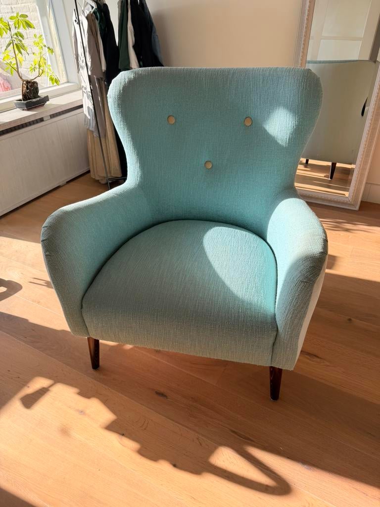 Designers Guild fauteuils, Huis en Inrichting, Fauteuils, Ophalen, Zie foto, 75 tot 100 cm, Zo goed als nieuw