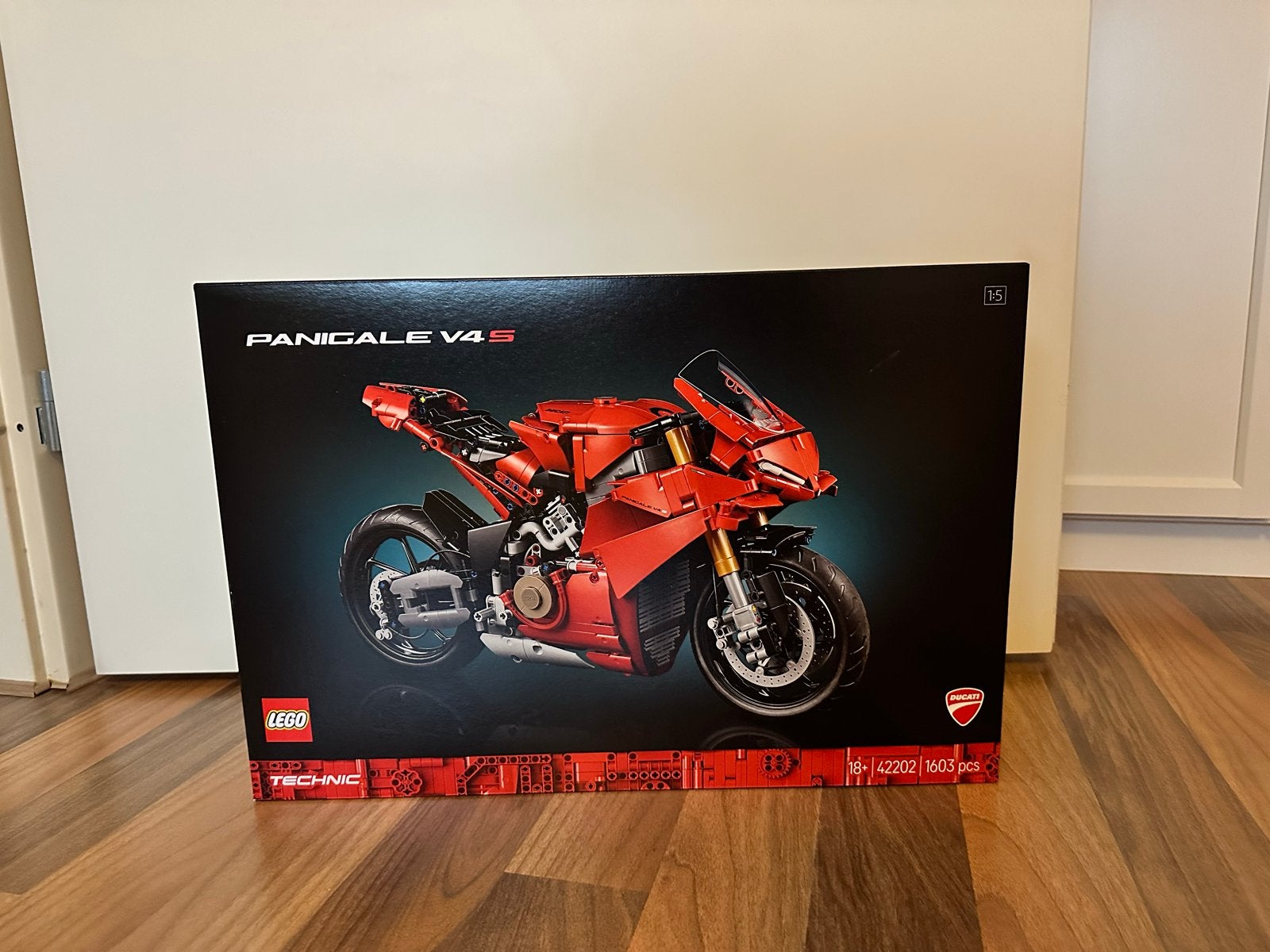 LEGO Technic Ducati Panigale V4 R - Zo goed als nieuw, Ophalen of Verzenden, Zo goed als nieuw, Overige merken