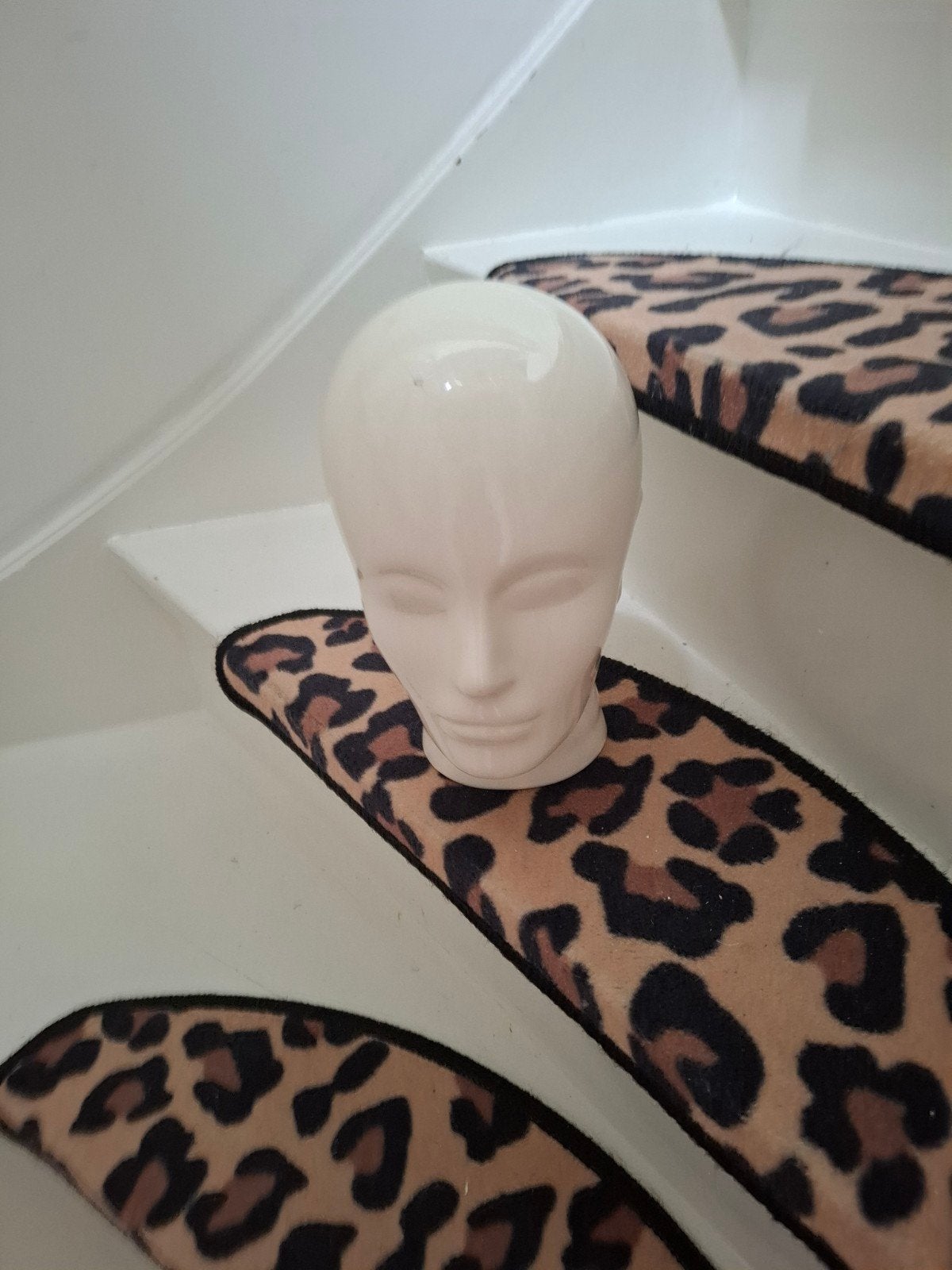 Mannequin hoofd wit - kleine beschadiging ophalen, Ophalen, Gebruikt
