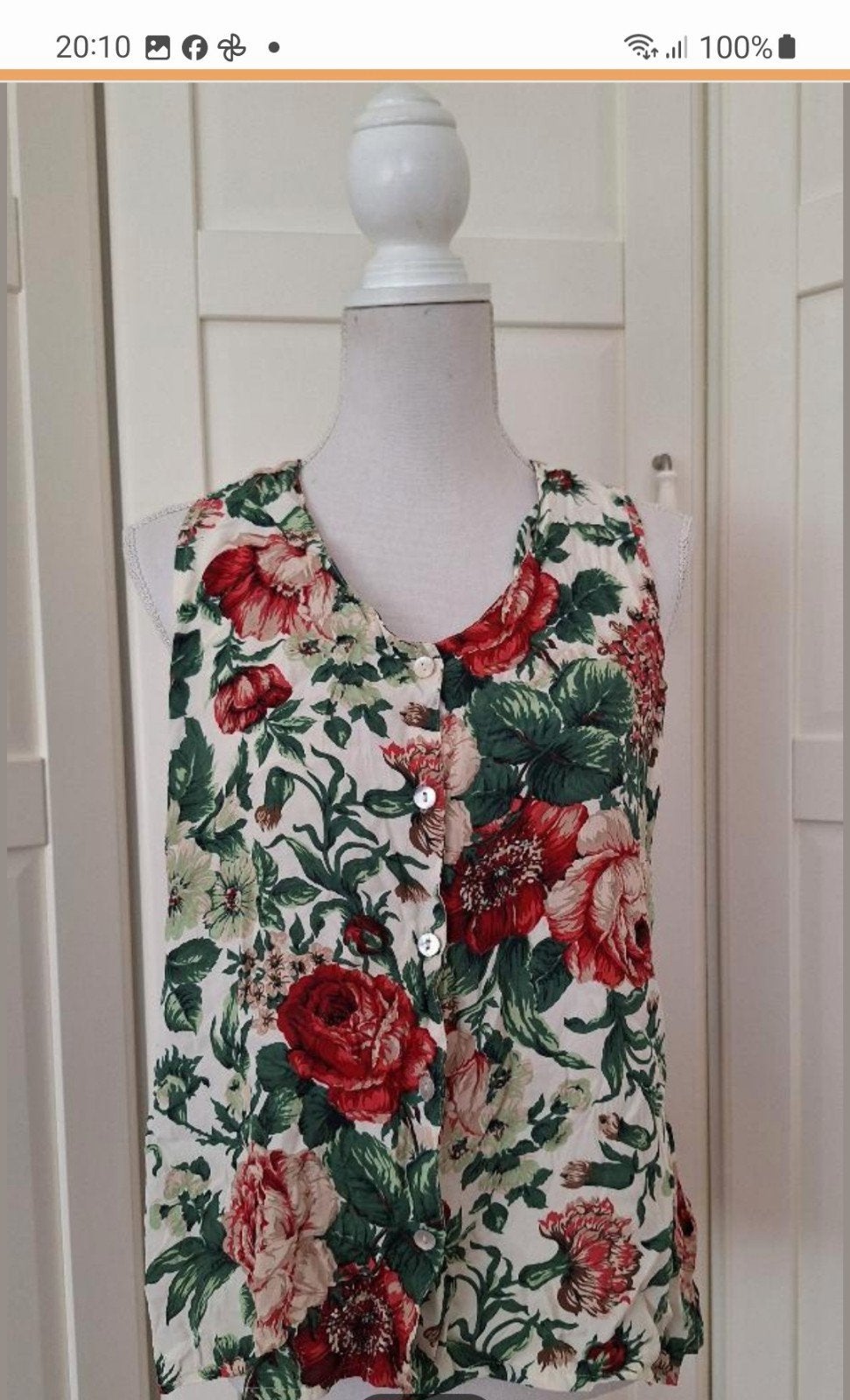 Prachtig zgan gilet blouse van SNEAKY FOX, Verzenden, Zo goed als nieuw, Zonder mouw