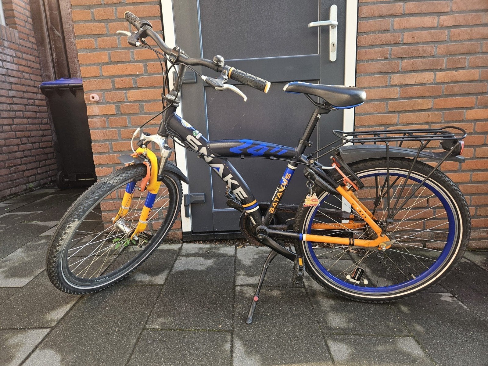 Batavus Snake 24 inch kinderfiets, Fietsen en Brommers, Fietsen | Jongens, Ophalen, 24 inch, Batavus Snake, Versnellingen