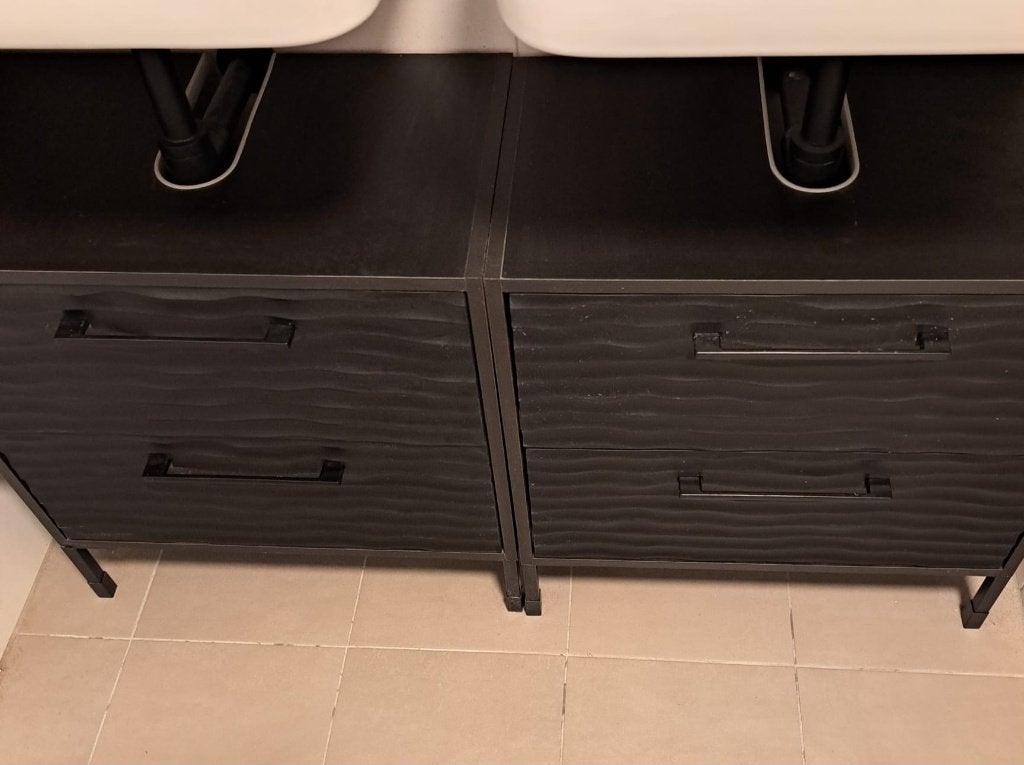 Wastafelonderkasten, badkamer, Ophalen, Gebruikt, 50 tot 100 cm, Minder dan 100 cm