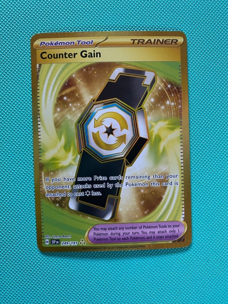 Counter Gain 249/191 SSP, Ophalen of Verzenden, Nieuw, Losse kaart, Foil