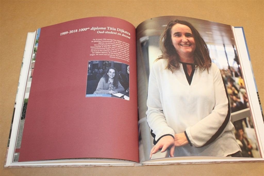 NHL Hogeschool Leeuwarden —Geschiedenis 1986-2018 Gesigneerd, Boeken, Ophalen of Verzenden, Zo goed als nieuw