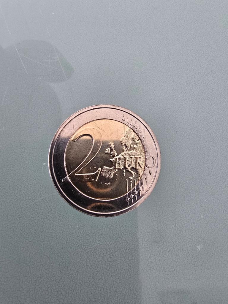 Herdenkingsmunt België, België, Ophalen of Verzenden, Losse munt, 2 euro