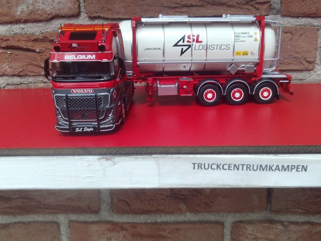 Tekno  Volvo  FH  Aero   van  SL  Logistics., Hobby en Vrije tijd, Modelauto's | 1:50, Ophalen of Verzenden, Nieuw, Bus of Vrachtwagen