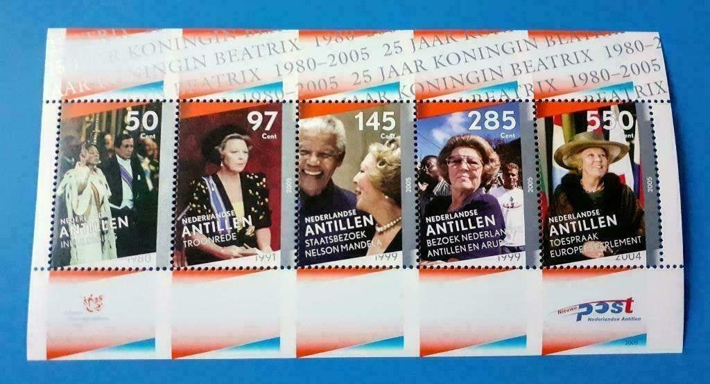 Ned. Antillen NVPH 1577 Zilveren Jubileum Beatrix - 2005, Postzegels en Munten, Postzegels | Nederland, Verzenden, Na 1940, Postfris