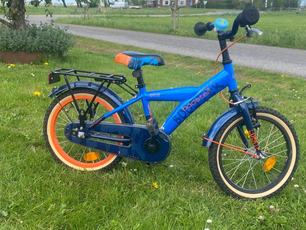 Kinderfiets 16 inch Loekie Booster, Ophalen, Terugtraprem, Loekie Booster, 16 tot 20 inch