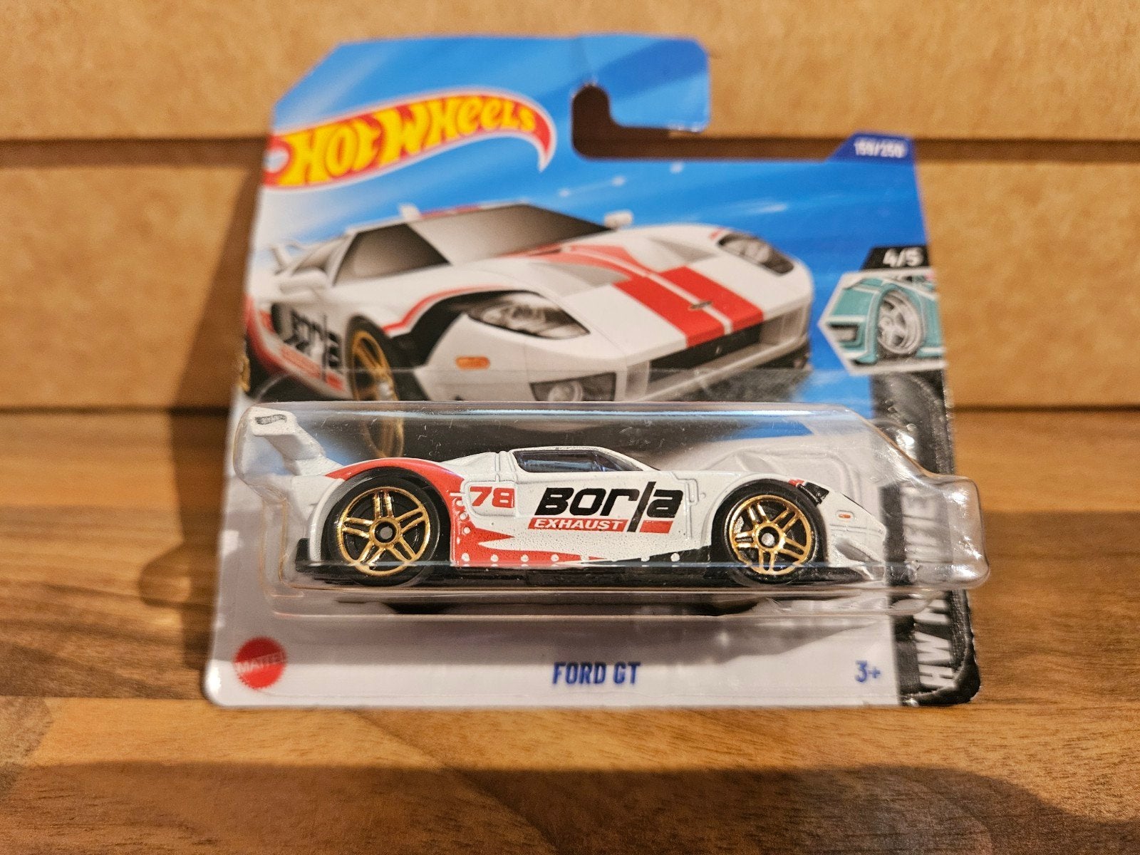 Hotwheels Hot Wheels Ford GT Borla in OVP, Ophalen of Verzenden, Zo goed als nieuw, Auto