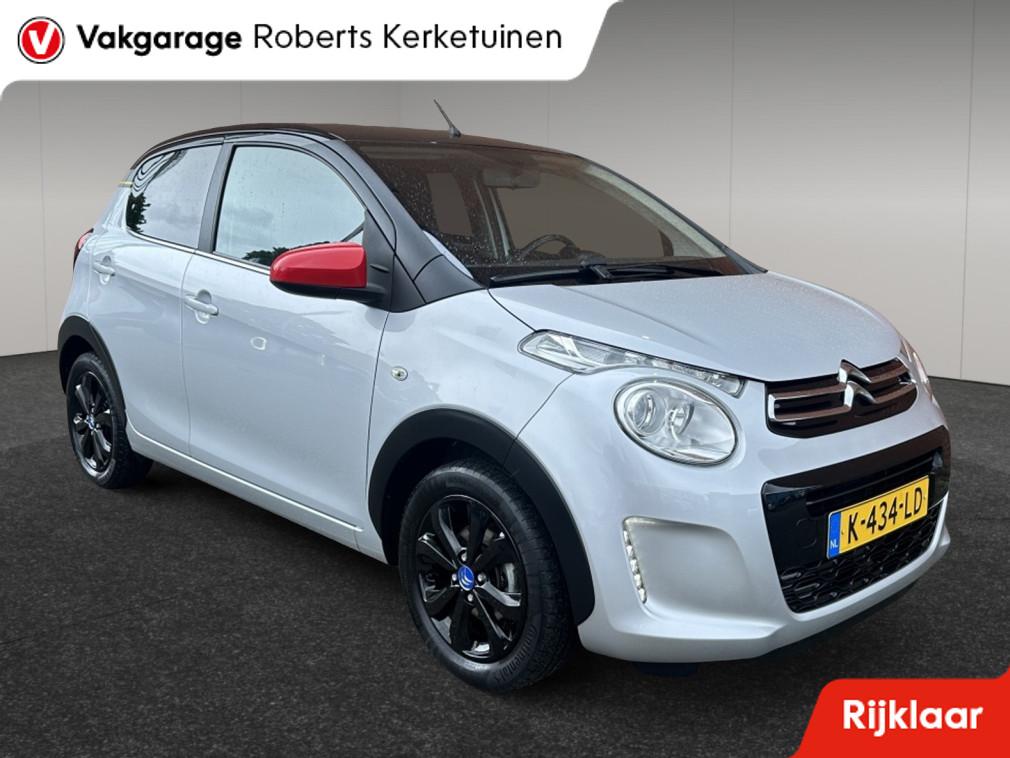 Citroën C1 1.0 VTi JCC+ uitvoering 1e eigenaar Clima Camera, Auto's, Keurmerk '100% Onderhouden', Stof, Gebruikt, Euro 6