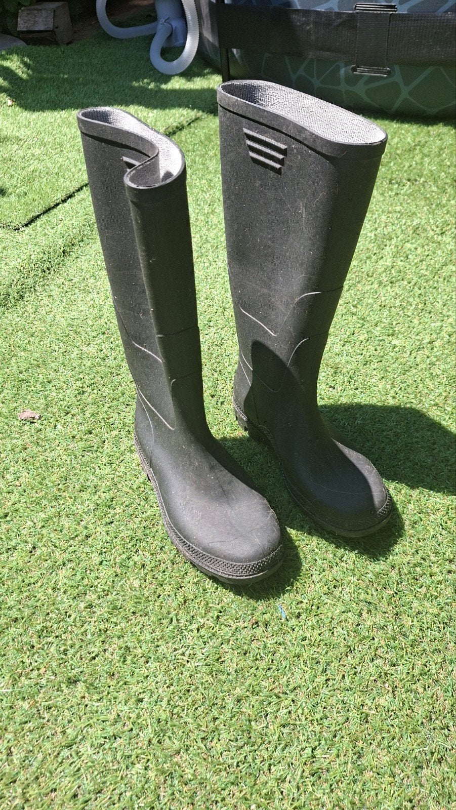 Kaplaarzen  / regenlaarzen, Tuin en Terras, Werkkleding, Ophalen of Verzenden, Gebruikt, Laarzen