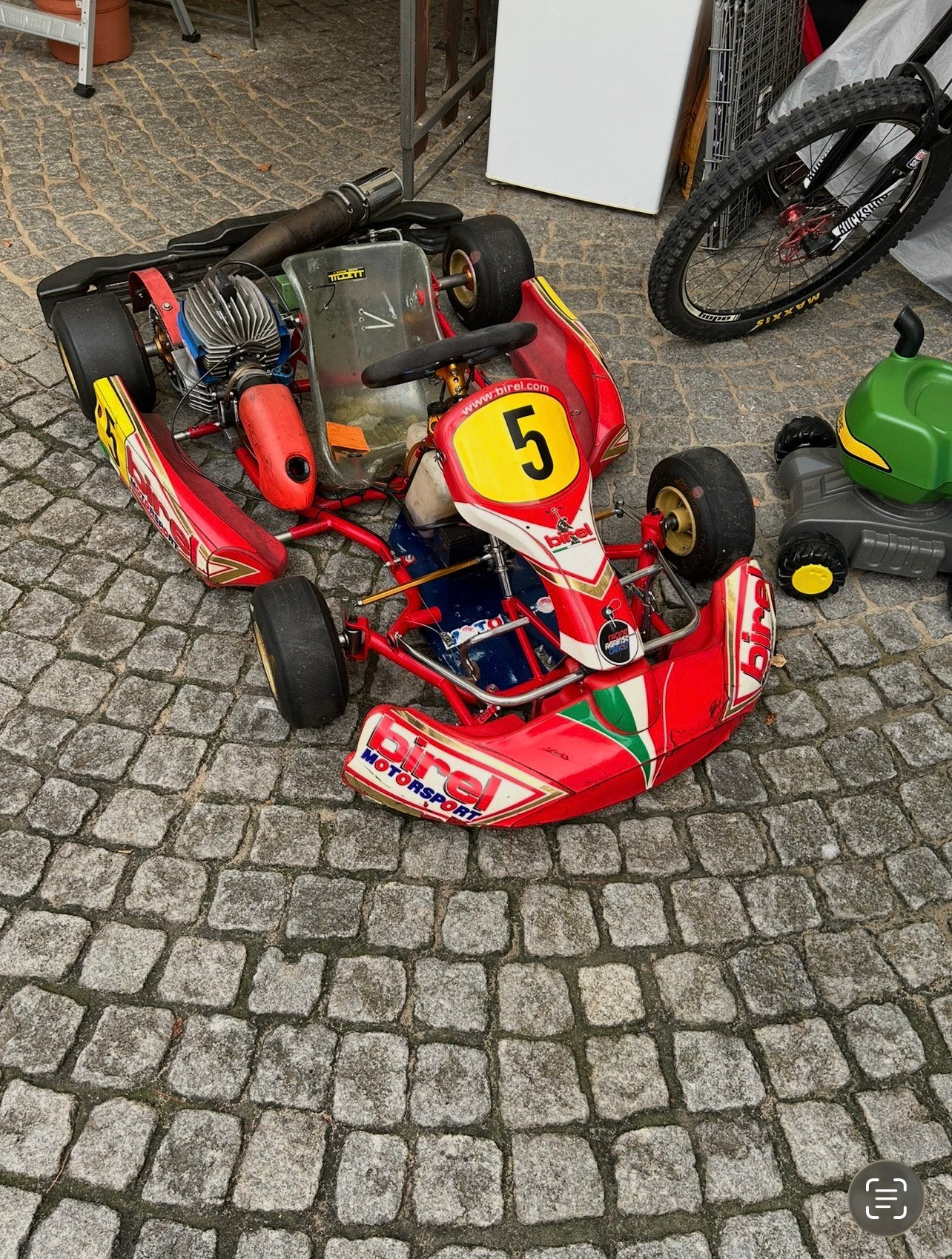 Birel 60cc kart voor kids, Sport en Fitness, Karting, Ophalen, Gebruikt, Kart